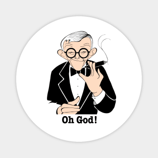 George Burns classic comedian Magnet